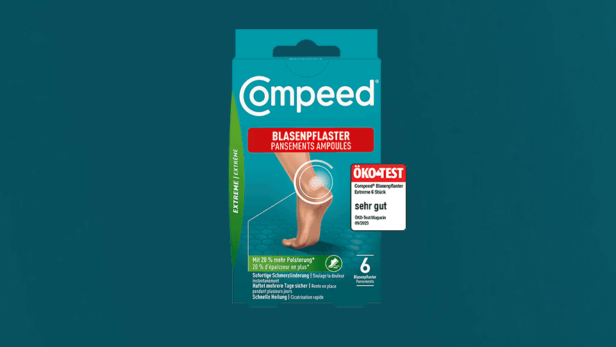 Compeed Blister plaster package
